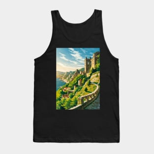 Edge of the Sea of Swords - Sword Coast Faerun D&D Art Tank Top